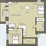 Sunny & Modern 2 Beds Spacious Air-conditioned アパート