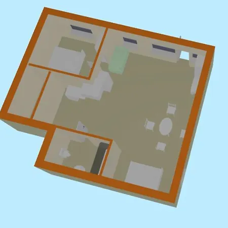 Apartament Sunny & Modern 2 Beds Spacious Air-conditioned